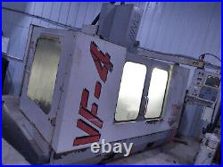 1999 Haas VF4 CNC Mill wired for 4th axis VF 4 Works Great Under Power