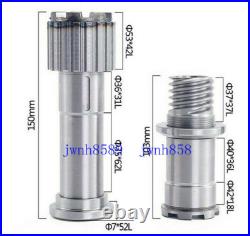 1Set Milling Machine Spindle Clutch Gear Hub Step Pulley Combine For Bridgeport