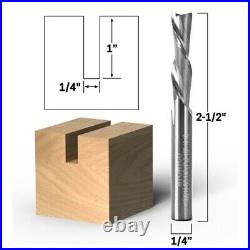 1/4 Dia. 2 Flute Downcut CNC Endmill 10 Pack 1/4 Shank Yonico 32216-SC-10PK