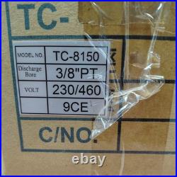 1/8HP 8150 Coolant Pump, Lathe Grind CNC, 150mm 6,120/220/240/380/440/480/575V