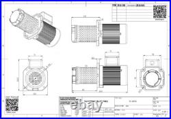 1/8HP 8150 Coolant Pump, Lathe Grind CNC, 150mm 6,120/220/240/380/440/480/575V 1/8HP 8150 Coolant Pump, Lathe Grind CNC, 150mm 6,120/220/240/380/440/480/575V