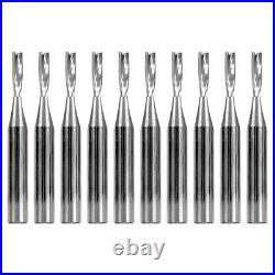 1/8 Diameter 2 Flute Upcut CNC Endmill (10 Pack)1/4 Shank Yonico 35210-SC-10PK