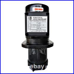 1/8 HP Machine Coolant Pump 100mm 4, 110/120/220/240/440/480/575V, Lathe Grinde