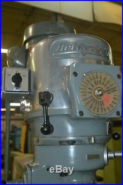 (1) Used Bridgeport Milling Machine 2J Vari Speed 1 1/2HP Head
