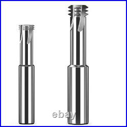 1pc 3-Teeth Thread Milling Cutter For Aluminum 3 Flute End Mill Engraving /CNC
