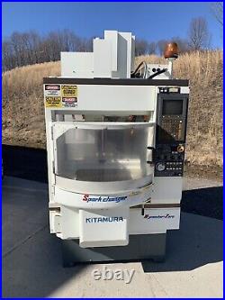 2000 Kitamura Mycenter Zero Sparkchanger I80 with High Speed Machining Card