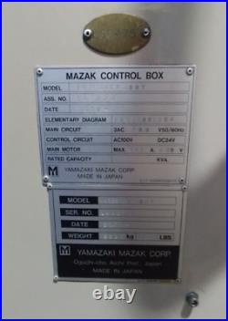 2000 Mazak Integrex 300y Turning Center