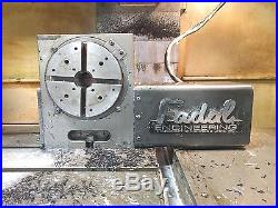 2001 Fadal VMC-4525 Vertical Mill With 4th Axis