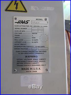 2001 HAAS VF-0E (VF-2) CNC VERTICAL MILL 30x16, 4th-Axis Ready 10,000 RPM