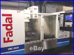 2004 Fadal 4020 Vertical Machining Center Mill Milling Machine 3-Axis LOW HOURS