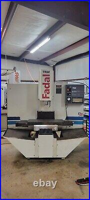 2004 Fadal TRM CNC Vertical Toolroom Mill, 30x14x14, 4k spindle, cat40