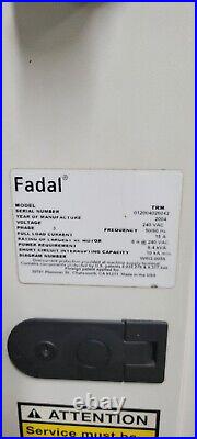 2004 Fadal TRM CNC Vertical Toolroom Mill, 30x14x14, 4k spindle, cat40