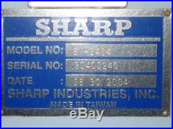 2004 Sharp SV 2412 CNC Mini Mill