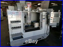 2005 HAAS VF-2SS Full 4-Axis CNC Vertical Machining Center with HRT-210 Rotary Tbl