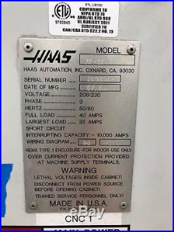 2006 Haas VF-2D CNC Mill