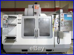 2007 HAAS VF-3 CNC 50x20 VERTICAL MILL 15k-RPM with NEW TR-200Y 2-Axis Rotary