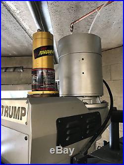 2008 ATRUMP 3VK 3-AXIS CNC KNEE MILL with Centroid Ctrl, 10x54 Table