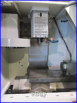 2008 HAAS OM-2A OFFICE CNC MILL 12x10x12 Trav, with 4th-Axis Rotary, 1-Phase