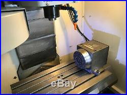 2008 HAAS OM-2A (Office Mill) CNC Milling with HRT110 4th-Axis