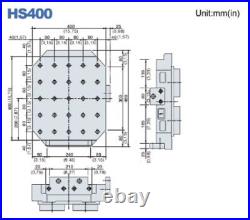 2008 Hyundai-WIA HS400 CNC Horizontal Machining Center