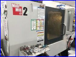 2011 Haas Mini MILL 2 VMC 24atc Ha5c 4th Axis Indexer W Tailstock, Chip Auger