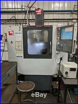 2011 Haas Mini Mill Vertical Machining Center withBeere 4 bar Rotary & Yuasa Contr