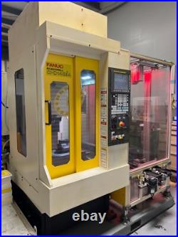 2014 Fanuc Robodrill automation cell with Robot. Almost no hours 2014 Fanuc Robodrill automation cell with Robot. Almost no hours