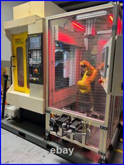 2014 Fanuc Robodrill automation cell with Robot. Almost no hours 2014 Fanuc Robodrill automation cell with Robot. Almost no hours