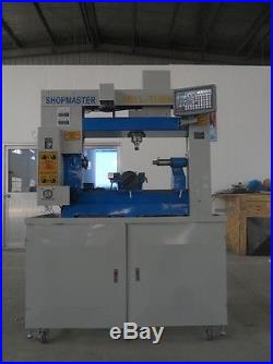 2016 SHOPMASTER MILL TURN CNC LATHE AND MILL