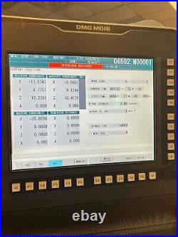 2017 DMG Mori Seiki CMX1100V Vertical CNC Machining Center Great Condition