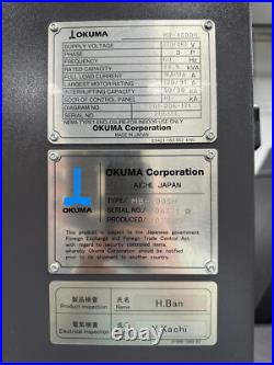 2017 Okuma MB-4000H CNC Horizontal Machining Center
