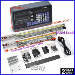 250&1000mm Linear Scale Encoder 2Axis Digital Readout DRO Lathe Milling CNC Kit