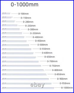 250mm&1000mm Linear Scale 2 Axis DRO 5um Digital Readout Kit 10'' 40'' Milling