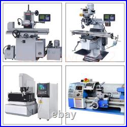 250mm&1000mm Linear Scale 2 Axis DRO 5um Digital Readout Kit 10'' 40'' Milling