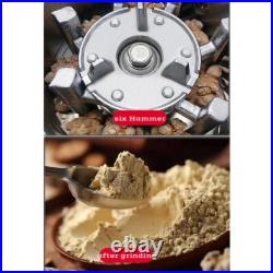 2800W Automatic Continuous Herb Grinder Six Hammer Mill Pulverizer 25kg/H 2800W Automatic Continuous Herb Grinder Six Hammer Mill Pulverizer 25kg/H
