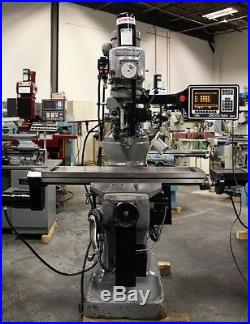 #2J BRIDGEPORT Two-Axis CNC Vertical Mill with 3X DRO (New'77, Retrofit'95)