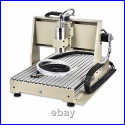 2.2kW USB Engraving Machine CNC 6090 Router 4 Axis Engraver Milling + Controller