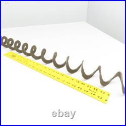 2-3/4OD x 1-1/4ID Right Hand Centerless Conveyor Helicoid Auger Screw 49-1/2L