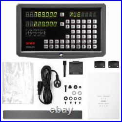 2 Axis DRO Kit SDS6-2V Set Digital Readout KA-300 KA-500 Glass Linear Scale 2 Axis DRO Kit SDS6-2V Set Digital Readout KA-300 KA-500 Glass Linear Scale