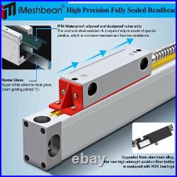2 Axis Digital Readout DRO 10 40 Linear Glass Scales Encoder for Mill LatheCNC