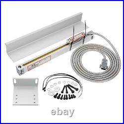 2 Axis Digital Readout DRO 10 40 Linear Glass Scales Encoder for Mill LatheCNC