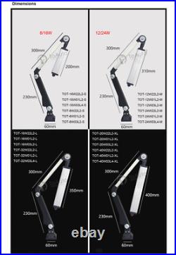 32W 36V LED Light Swing Arm for Bridgeport Knee Milling Machine White Lamp 32W 36V LED Light Swing Arm for Bridgeport Knee Milling Machine White Lamp