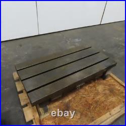 39-1/4 x 20 T-Slot Table Workholding Jig Setup Fixture 1-3/8 T-Slot