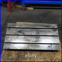 39-1/4 x 20 T-Slot Table Workholding Jig Setup Fixture 1-3/8 T-Slot