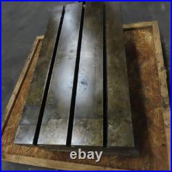 39-1/4 x 20 T-Slot Table Workholding Jig Setup Fixture 1-3/8 T-Slot