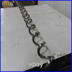 3-1/4 OD x 2.02 ID Centerless Trash Scrap Chip Auger Screw 101-1/2L 4 Pitch