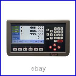 3 Axis/2 Axis LCD Metal Shell Digital Readout DRO Display for Mill/Lathe Machine