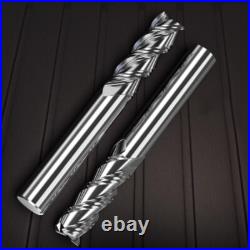3 Flute HRC55° Solid Carbide End Mill Cutter 1mm-20mm For CNC Aluminum Milling 3 Flute HRC55° Solid Carbide End Mill Cutter 1mm-20mm For CNC Aluminum Milling