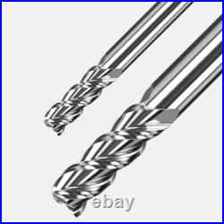 3 Flute HRC55° Solid Carbide End Mill Cutter 1mm-20mm For CNC Aluminum Milling 3 Flute HRC55° Solid Carbide End Mill Cutter 1mm-20mm For CNC Aluminum Milling