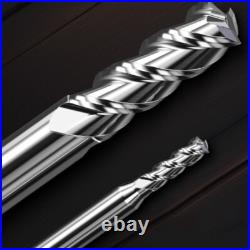3 Flute HRC55° Solid Carbide End Mill Cutter 1mm-20mm For CNC Aluminum Milling 3 Flute HRC55° Solid Carbide End Mill Cutter 1mm-20mm For CNC Aluminum Milling